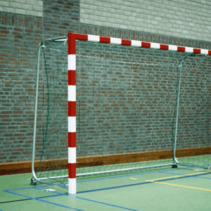 Onze vaste zaaldoelen. De voordelige en zeer duurzame doelen voor handbal, zaalhockey en zaalvoetbal.