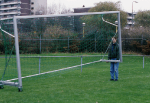 TP181: Transportinrichting voor verplaatsbare jeugd voetbaldoelen