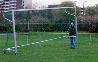 TP181: Transportinrichting voor verplaatsbare jeugd voetbaldoelen