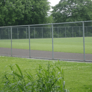 Gaashekwerk 2 meter hoog, in de verzinkte uitvoering