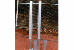 Aluminium netpalen Koker-model Export