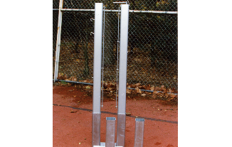 Aluminium netpalen Koker-model Export