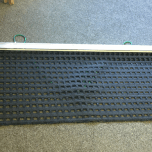 Sleepnet met aluminium trekbalk