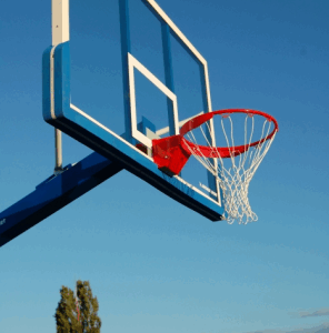 Basketbalpalen. Professionele basketbalpaal voor de openbare ruimtes. Top aanbieding!