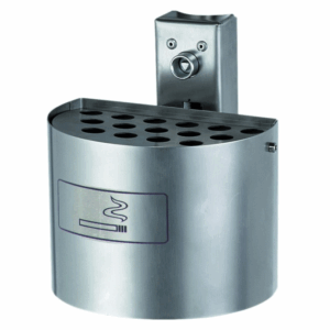 Buitenasbak Lima. Afgebeeld in de fraaie rvs-uitvoering.