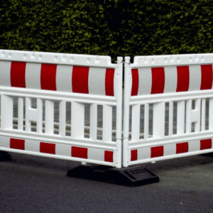 Verplaatsbare kunststof veiligheids hekken