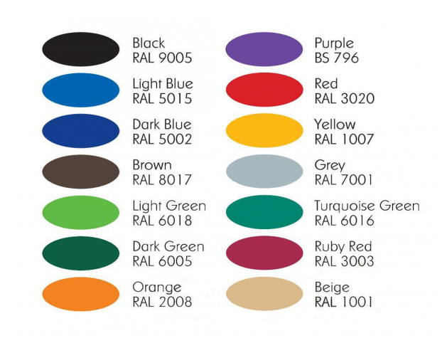 Bij uw bestelling kunt u gewoon de gewenste kleuren doorgeven.