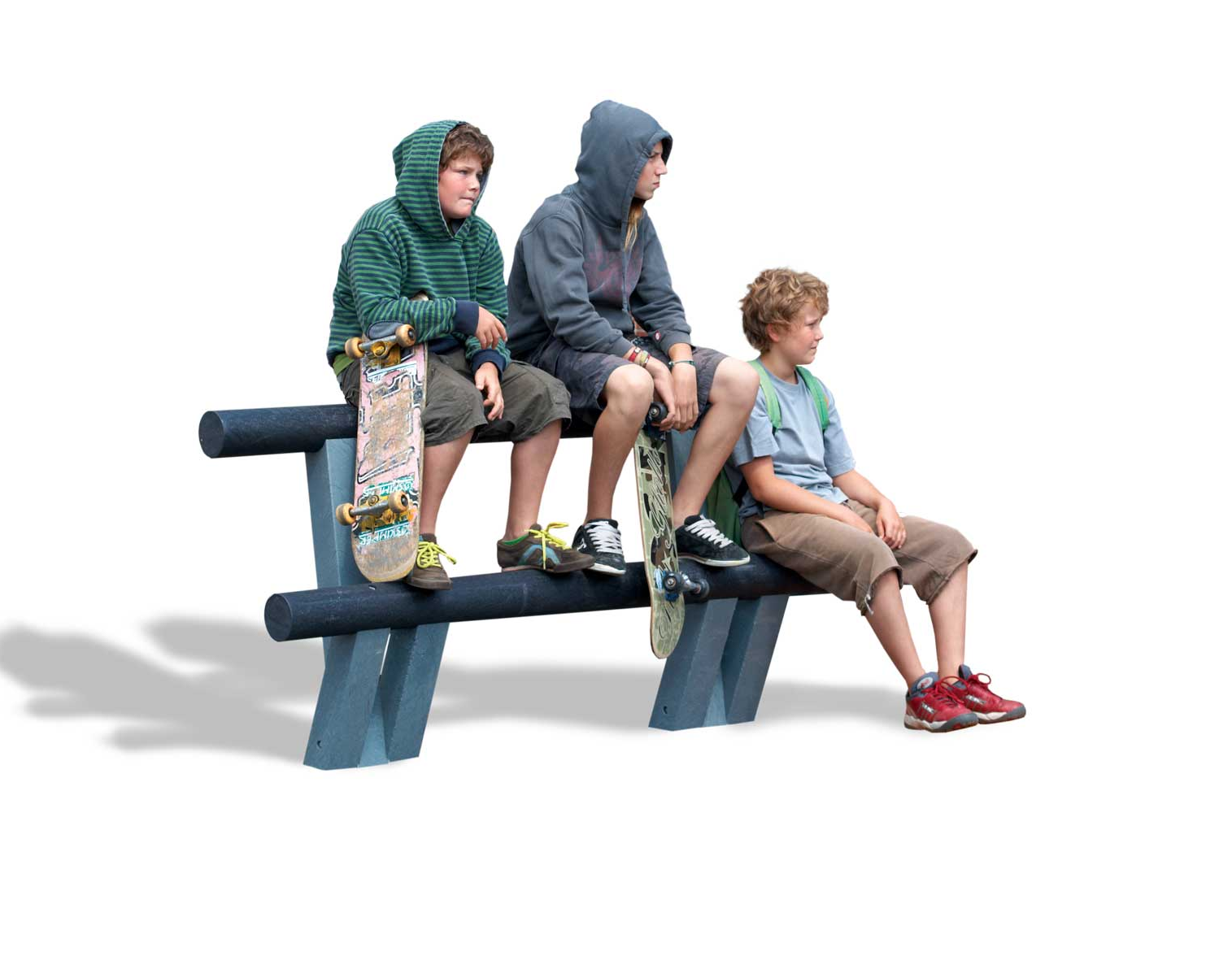 Parkbank Level X....Soms zeggen beelden genoeg....