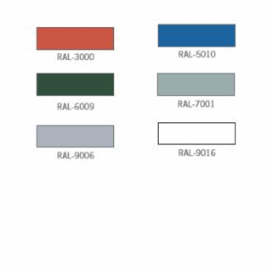 Leverbare standaard ral kleuren drinkfontein.
