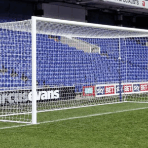 Nethakenloze WK- voetbaldoelen. VD120-PRO Het absolute topsegment als het om vaststaande aluminium voetbaldoelen gaat