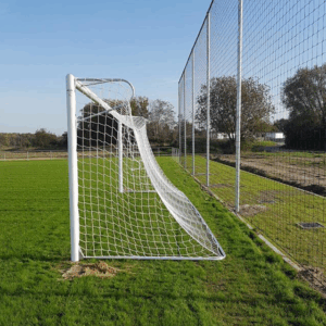 Bijzonder duurzame P-beugels voor uw senioren- voetbaldoelen