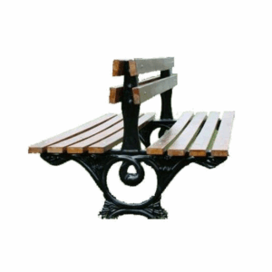 Fraai straatmeubilair met een klassieke uitstraling. Parkbank model Frorenca, diverse hout-afwerkingen mogelijk.