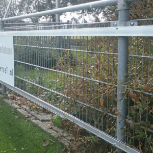 Reclamebord ophangrails PRO Eenvoudiger kan bijna niet.