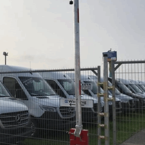 Slagboom budget met pendelsteun.