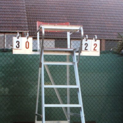 voordelig scorebord voor aan de scheidsrechterstoel