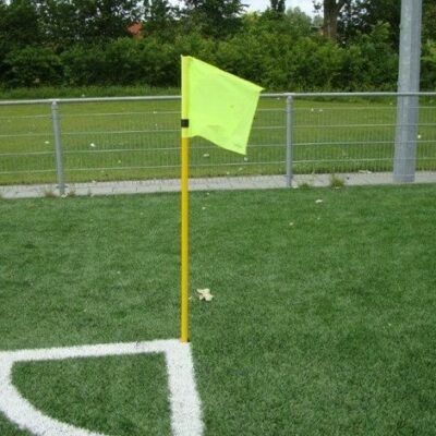 Voordelige hoekvlaggen. Diverse kleuren leverbaar.