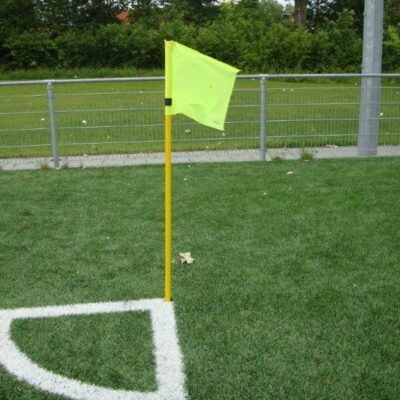 Alternative view of Cornervlag met stalen buis