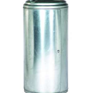 Afvalbak Peter Light. Hier in de verzinkt uitvoering. Zeer voordelige oplossing voor bedrijf en particulier.