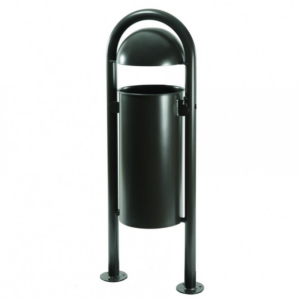 Buiten afvalbak model R2. Elegant en zeer duurzaam