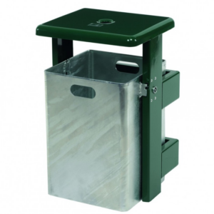 Buiten afvalbak Cubix Luxe. De vandalisme-arme afvalbak voor een bijzonder scherpe prijs!