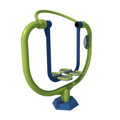 Buiten fitnesstoestel de Airwalker voor uw kinderen, basisschool leerlingen. Slechts 1 van onze vele mogelijkheden als het om fitness toestellen voor uw leerlingen gaat.