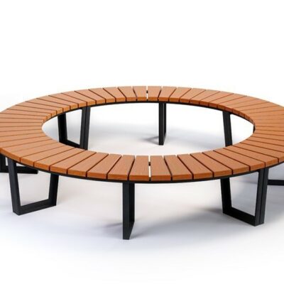 De Boombank Ament is de ideale oplossing voor openbare ruimtes, grote tuinen en pleinen waar duurzaamheid en esthetiek samenkomen.