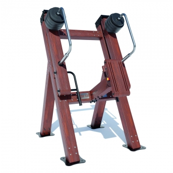 Alternative view of Outdoor fitness krachttoestel: Horizontale roeimachine