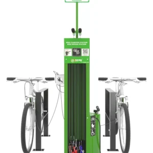 Elektrische fiets reparatie- laadstations