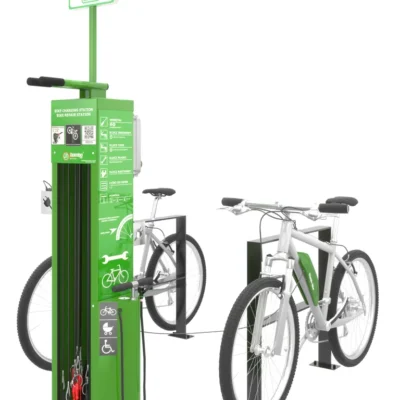 Alternative view of Elektrische fiets reparatie- laadstations