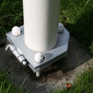 Vlaggenmast kunststof 9m