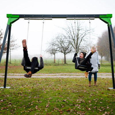 LED lampen die door zelfopgewekte energie gaan branden.