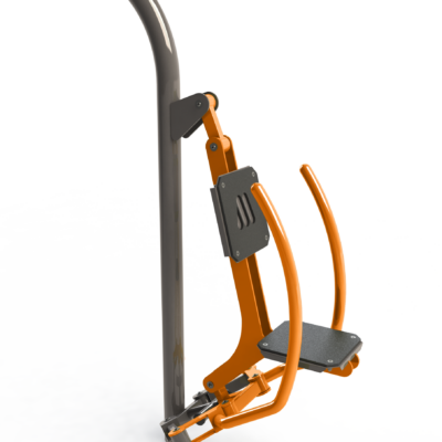 Butterfly-out. Een fraai en degelijk buiten fitness toestel uit onze nieuwe verrassend voordelige OFM-lijn