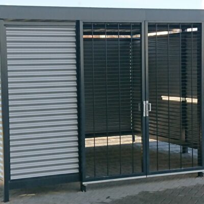 Absoluut een fietsenberging - containerberging uit het hogere segment. We informeren u graag over alle mogelijkheden