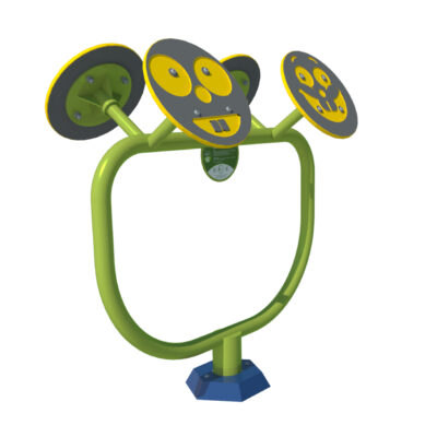 Samen draaien aan de wielen van kinderfitnesstoestel de Small Wheels op uw schoolplein. Slechts 12 van onze vele mogelijkheden als het om buiten fitnesstoietsellen voor kinderen gaat.