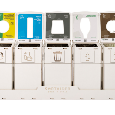 Alternative view of Afvalscheidingbak op wielen: Sortura