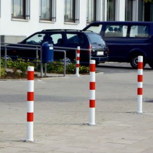Ronde anti parkeerpalen, ideale afzetpalen om ongewenst verkeer te voorkomen. Deze parkeerpalen zijn leverbaar in diverse uitvoeringen en diameters.