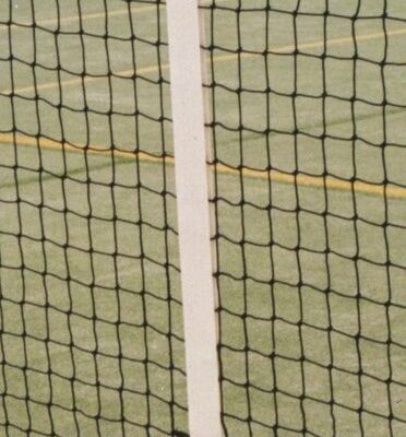 Verstelbare adjusterband voor tennisnetten