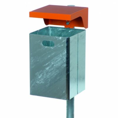 De duurzame buiten-afvalbak. Ideaal voor speel en schoolpleinen.