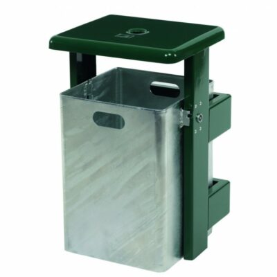 Buiten afvalbak Cubix Luxe. De vandalisme-arme afvalbak voor een bijzonder scherpe prijs!