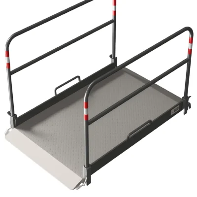 Loopbruggen van aluminium. Duurzaam en licht van gewicht. Diverse lengtes leverbaar. Verrassend scherpe prijzen en snelle leevring!