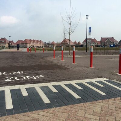 Parkeerpalen potloodmodel zijn leverbaar in diverse kleuren en daarnaast de leukste afzetpalen van Nederland!