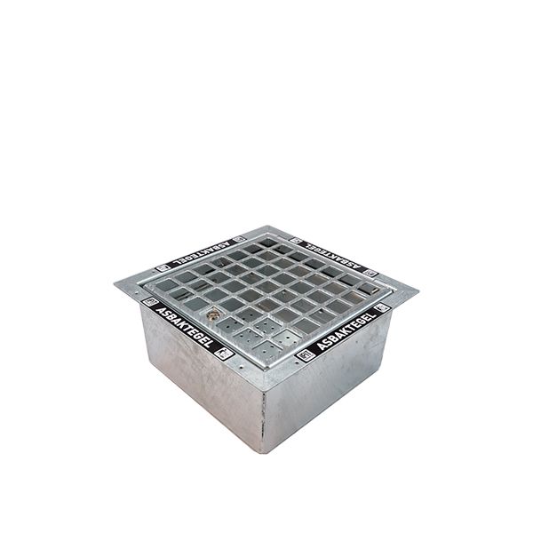 Tegel asbak, hier afgebeeld in de medium uitvoering.