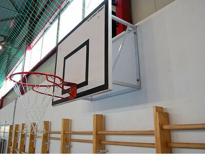 Een leuk compleet basketbalbord - systeem met muurframe