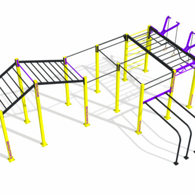 Bootcamp - calsthenics stations Revolution 13, het topsegment buiten fitness- toestellen