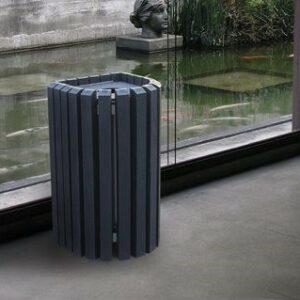 Massief regeneraat buiten afvalbak model Mercure, geen rot geen onderhoud.