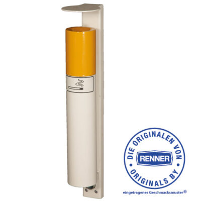 Buitenasbak Sigaret met afdak. Inhoud 1 Liter.