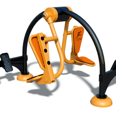 De Leg Press. Een buitenfitness toestel uit onze FZL-lijn. Kwalitatief het topsegment.