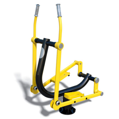 Buiten fitnesstoestel Crosstrainer. Een ideaal cardio buitenfitness apparaat uit het hogere segment.
