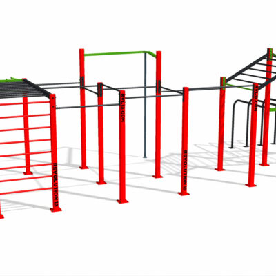 Bootcamp Nippur L+. Calisthenics toestel  met maar liefst 33 werkstations in 1