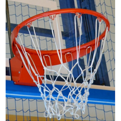 Basketbal dunkring met 12 haken voor de bevestiging van het net.